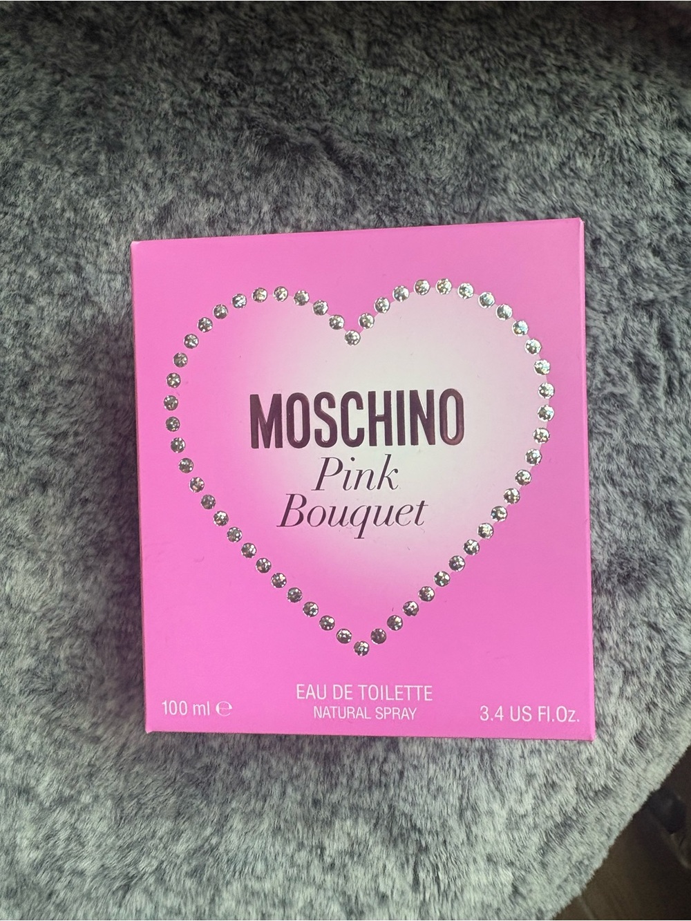 Moschino Pink Bouquet Eau de Toilette Box - Bright Pink 3.4 oz